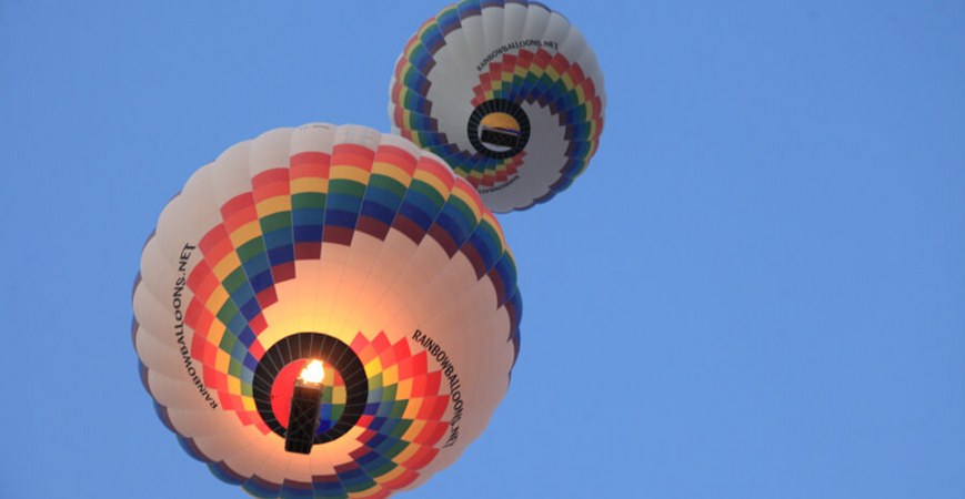 Cappadocia Rainbow Balloons